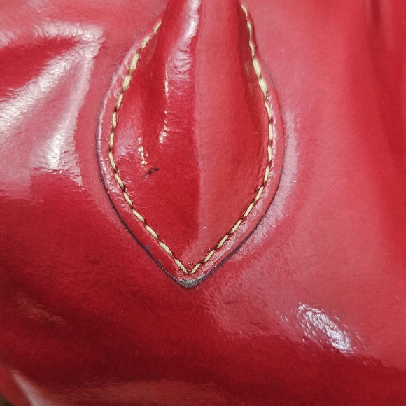 Dooney & Bourke Patten Leather Red Bag - Picture 8 of 12